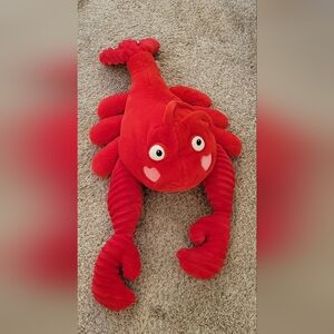 ❤ 🦞 Lobster Extra LARGE Plush Stuffed Animal Great  Gift Heart Cheeks